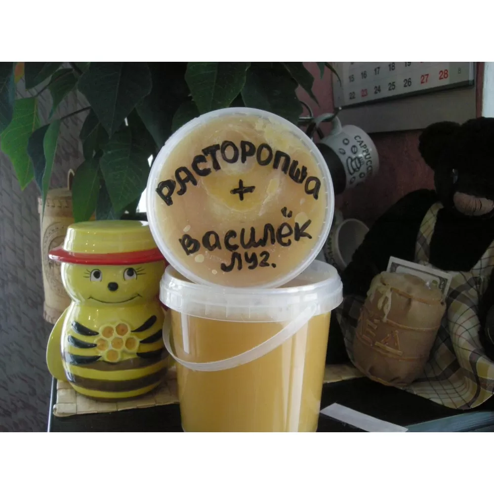 Мёд «Расторопша« с пасеки в Рязанской области.  Цена 600 руб. за 1000 мл.